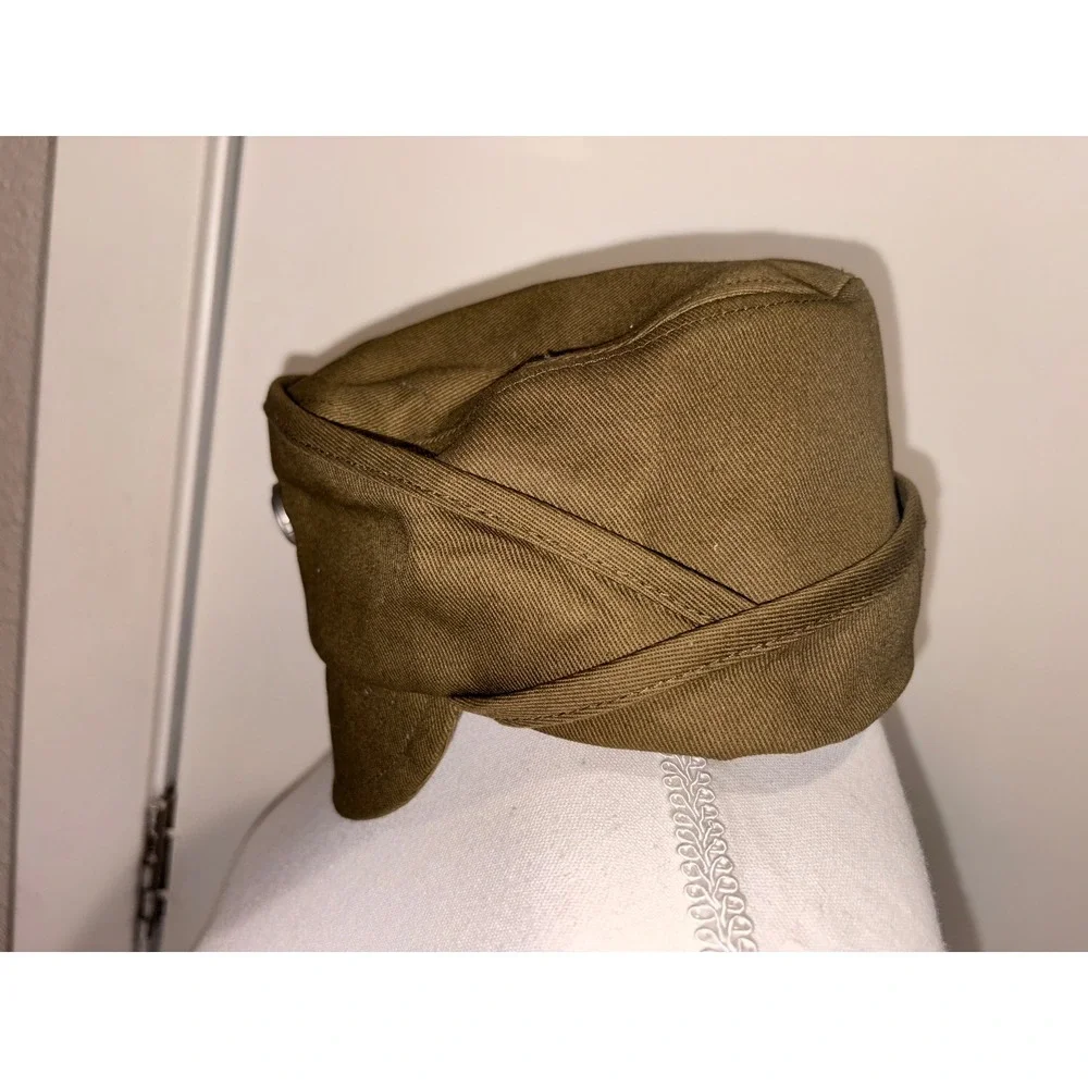 Star Wars Galaxys Edge Resistance Officer Cap Olive Green Hat 59cm Disney Parks